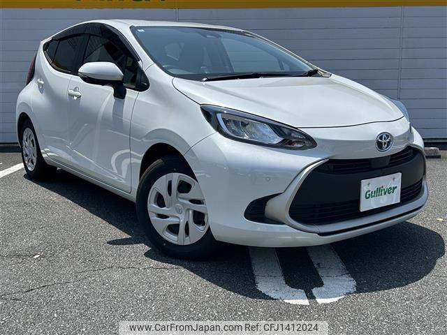 toyota aqua 2024 -TOYOTA--AQUA 6AA-MXPK11--MXPK11-2173656---TOYOTA--AQUA 6AA-MXPK11--MXPK11-2173656- image 1