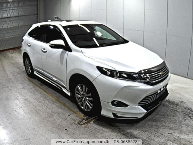 toyota harrier 2015 -TOYOTA--Harrier ZSU60W-0051661---TOYOTA--Harrier ZSU60W-0051661- image 1