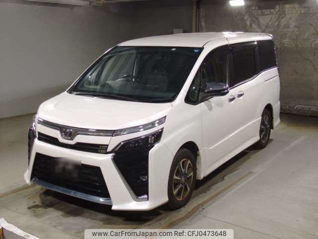 toyota voxy 2019 -TOYOTA--Voxy DBA-ZRR80W--ZRR80-0572686---TOYOTA--Voxy DBA-ZRR80W--ZRR80-0572686- image 1