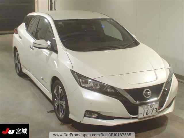 nissan leaf 2018 -NISSAN 【山形 300ﾔ1673】--Leaf ZE1--007058---NISSAN 【山形 300ﾔ1673】--Leaf ZE1--007058- image 1