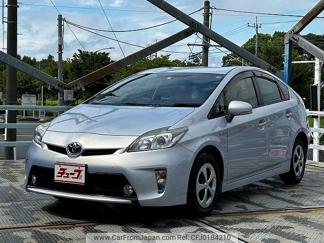 toyota prius 2012 -TOYOTA--Prius DAA-ZVW30--ZVW30-5393814---TOYOTA--Prius DAA-ZVW30--ZVW30-5393814- image 1