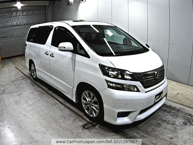 toyota vellfire 2010 -TOYOTA--Vellfire GGH20W-8038349---TOYOTA--Vellfire GGH20W-8038349- image 1