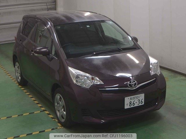 toyota ractis 2011 -TOYOTA 【長岡 501ｽ8636】--Ractis NCP125-2006281---TOYOTA 【長岡 501ｽ8636】--Ractis NCP125-2006281- image 1