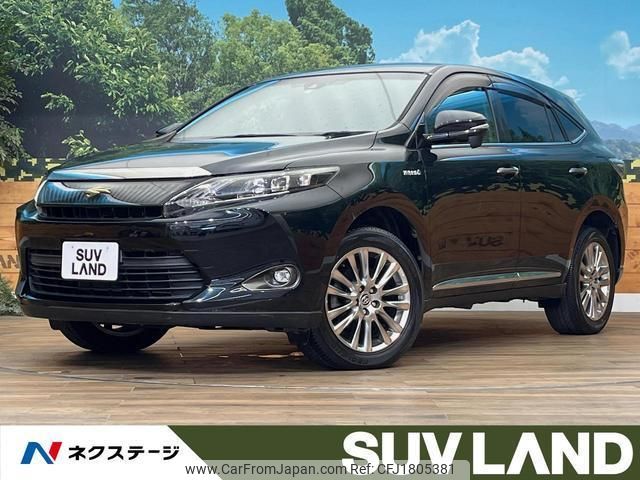 toyota harrier-hybrid 2014 CFJ1805381 image 1