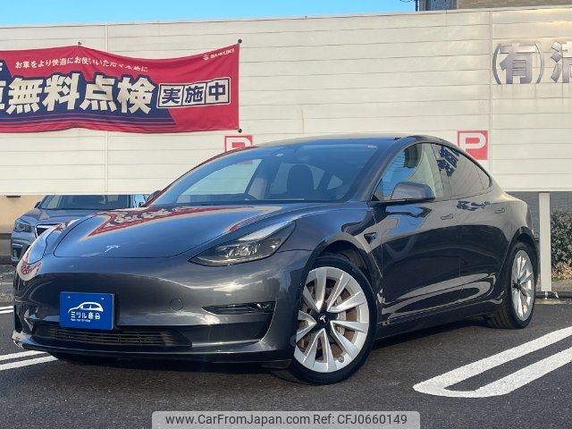 tesla-motors model-3 2021 -TESLA 【土浦 301ﾎ6181】--ﾃｽﾗﾓﾃﾞﾙ3 3L23--175689---TESLA 【土浦 301ﾎ6181】--ﾃｽﾗﾓﾃﾞﾙ3 3L23--175689- image 1