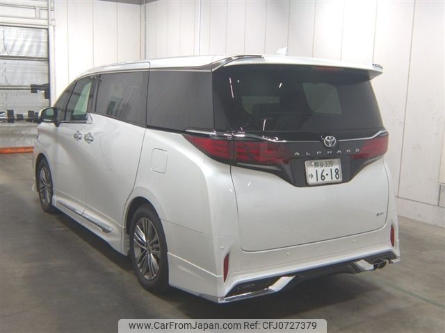 toyota alphard 2023 -TOYOTA 【熊谷 335ﾕ1618】--Alphard AAHH40W--0008090---TOYOTA 【熊谷 335ﾕ1618】--Alphard AAHH40W--0008090- image 2