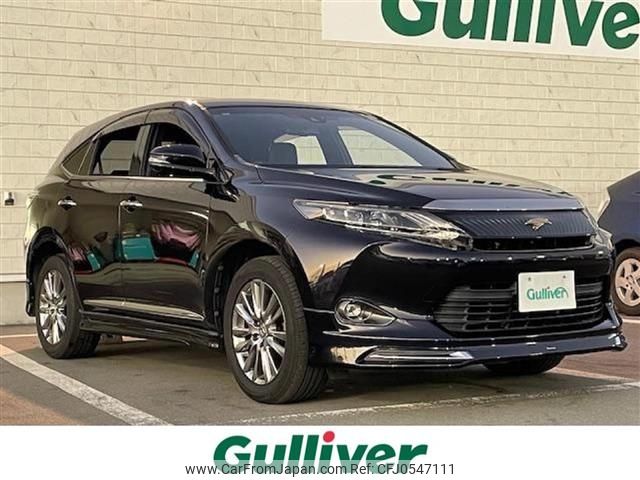 toyota harrier 2017 -TOYOTA--Harrier DBA-ZSU60W--ZSU60-0117720---TOYOTA--Harrier DBA-ZSU60W--ZSU60-0117720- image 1