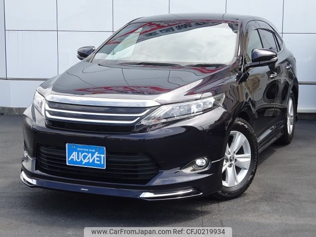 toyota harrier 2016 -TOYOTA--Harrier DBA-ZSU65W--ZSU65-0019815---TOYOTA--Harrier DBA-ZSU65W--ZSU65-0019815- image 1