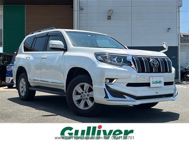 toyota land-cruiser-prado 2019 -TOYOTA--Land Cruiser Prado CBA-TRJ150W--TRJ150-0098119---TOYOTA--Land Cruiser Prado CBA-TRJ150W--TRJ150-0098119- image 1