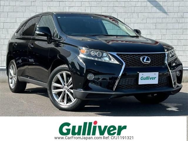 lexus rx 2013 -LEXUS--Lexus RX DBA-AGL10W--AGL10-2440998---LEXUS--Lexus RX DBA-AGL10W--AGL10-2440998- image 1