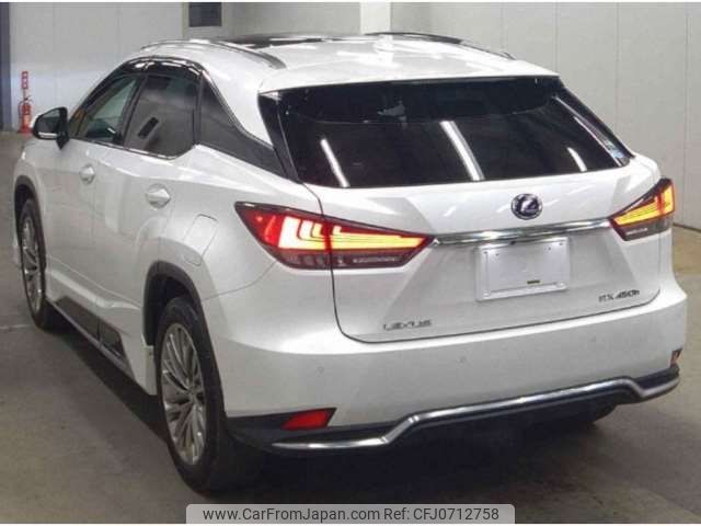 lexus rx 2021 -LEXUS--Lexus RX 6AA-GYL25W--GYL25-0024432---LEXUS--Lexus RX 6AA-GYL25W--GYL25-0024432- image 2