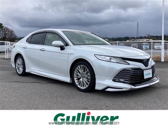 toyota camry 2018 -TOYOTA--Camry DAA-AXVH70--AXVH70-1024144---TOYOTA--Camry DAA-AXVH70--AXVH70-1024144- image 1