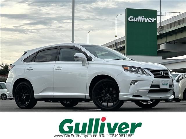 lexus rx 2013 -LEXUS--Lexus RX DBA-AGL10W--AGL10-2447278---LEXUS--Lexus RX DBA-AGL10W--AGL10-2447278- image 1