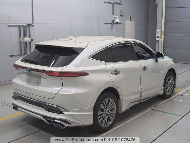 toyota harrier 2020 -TOYOTA--Harrier MXUA80-0025122---TOYOTA--Harrier MXUA80-0025122- image 2
