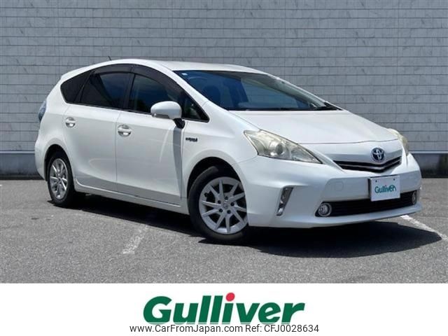 toyota prius-α 2012 -TOYOTA--Prius α DAA-ZVW41W--ZVW41-3130223---TOYOTA--Prius α DAA-ZVW41W--ZVW41-3130223- image 1