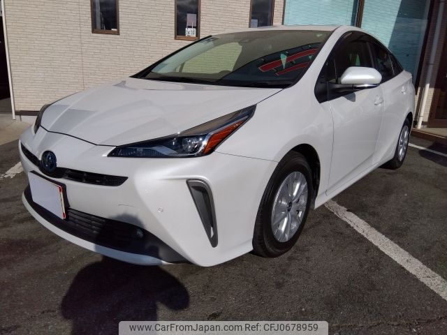 toyota prius 2021 -TOYOTA--Prius 6AA-ZVW51--ZVW51-6205436---TOYOTA--Prius 6AA-ZVW51--ZVW51-6205436- image 1