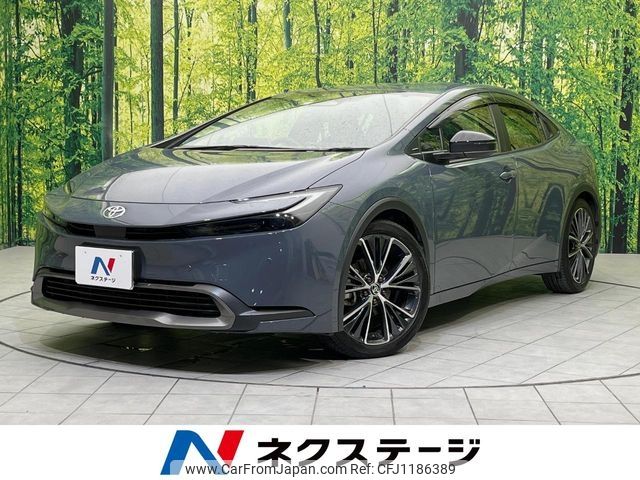 toyota prius 2023 -TOYOTA--Prius 6AA-MXWH60--MXWH60-4016708---TOYOTA--Prius 6AA-MXWH60--MXWH60-4016708- image 1