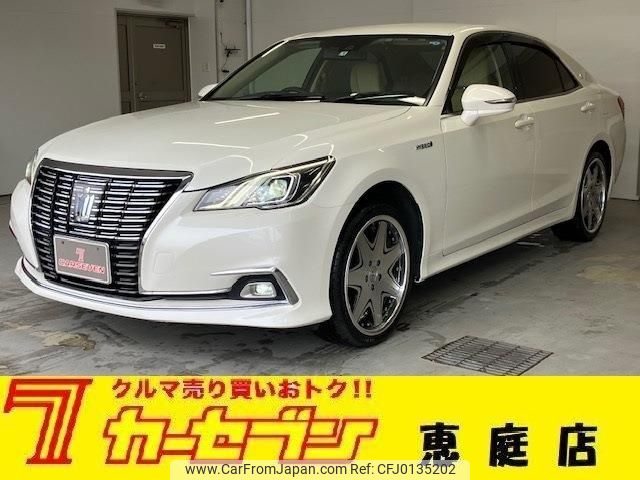 toyota crown 2017 -TOYOTA--Crown DAA-AWS211--AWS211-6011313---TOYOTA--Crown DAA-AWS211--AWS211-6011313- image 1