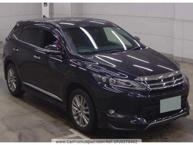 toyota harrier 2016 quick_quick_DBA-ZSU65W_ZSU65-0020028 image 1