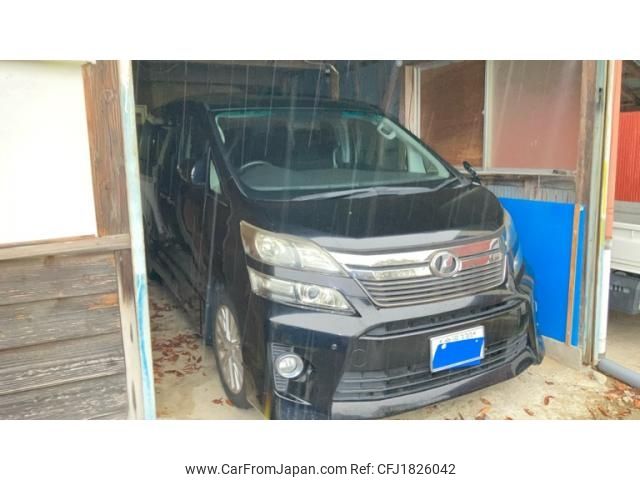 toyota vellfire 2011 CFJ1826042 image 1