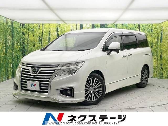 nissan elgrand 2015 -NISSAN--Elgrand DBA-TE52--TE52-074980---NISSAN--Elgrand DBA-TE52--TE52-074980- image 1