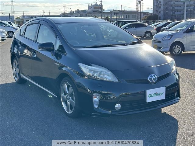 toyota prius 2013 -TOYOTA--Prius DAA-ZVW30--ZVW30-1674054---TOYOTA--Prius DAA-ZVW30--ZVW30-1674054- image 1