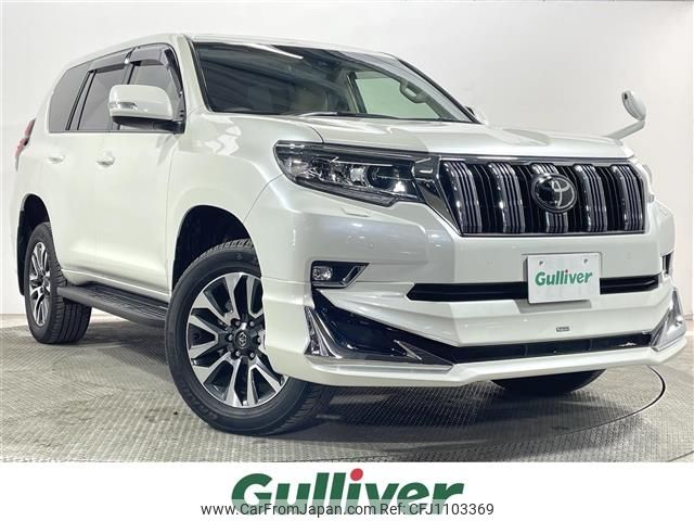toyota land-cruiser-prado 2023 -TOYOTA--Land Cruiser Prado 3BA-TRJ150W--TRJ150-0153829---TOYOTA--Land Cruiser Prado 3BA-TRJ150W--TRJ150-0153829- image 1