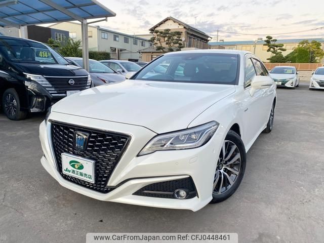 toyota crown 2018 -TOYOTA 【名変中 】--Crown AZSH20--1025687---TOYOTA 【名変中 】--Crown AZSH20--1025687- image 1