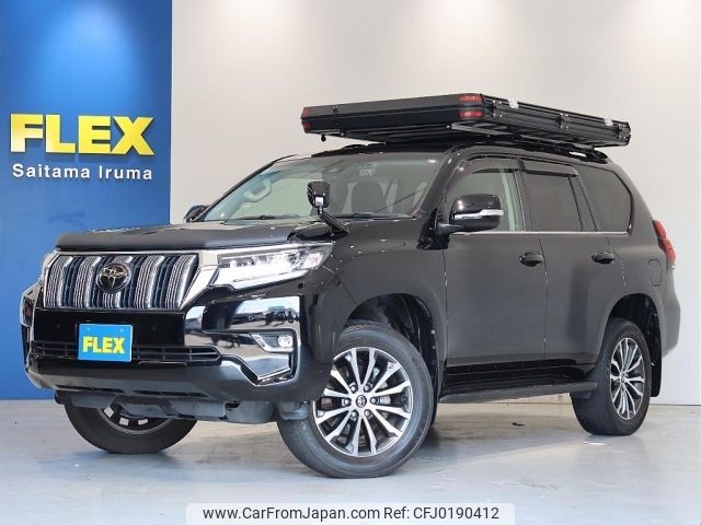 toyota land-cruiser-prado 2020 -TOYOTA--Land Cruiser Prado CBA-TRJ150W--TRJ150-0110590---TOYOTA--Land Cruiser Prado CBA-TRJ150W--TRJ150-0110590- image 1