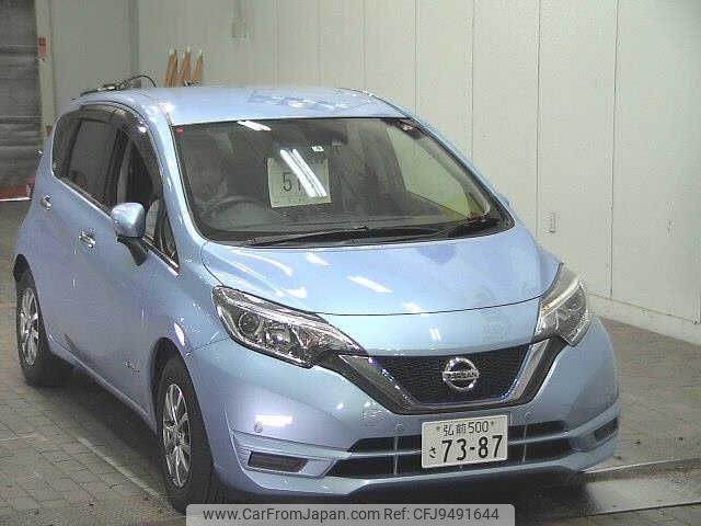 nissan note 2017 -NISSAN 【弘前 500ｻ7387】--Note HE12--090190---NISSAN 【弘前 500ｻ7387】--Note HE12--090190- image 1