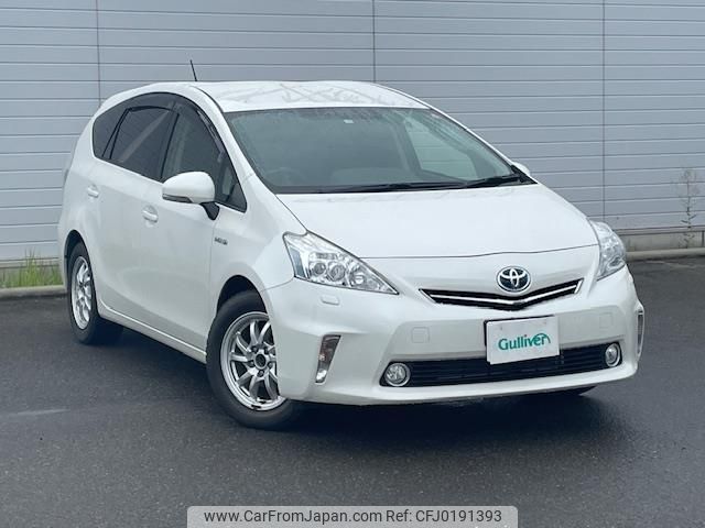 toyota prius-α 2013 -TOYOTA--Prius α DAA-ZVW41W--ZVW41-3300496---TOYOTA--Prius α DAA-ZVW41W--ZVW41-3300496- image 1