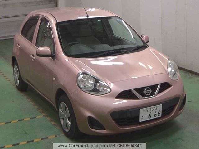 nissan march 2015 -NISSAN 【新潟 503ｻ666】--March NK13--014820---NISSAN 【新潟 503ｻ666】--March NK13--014820- image 1