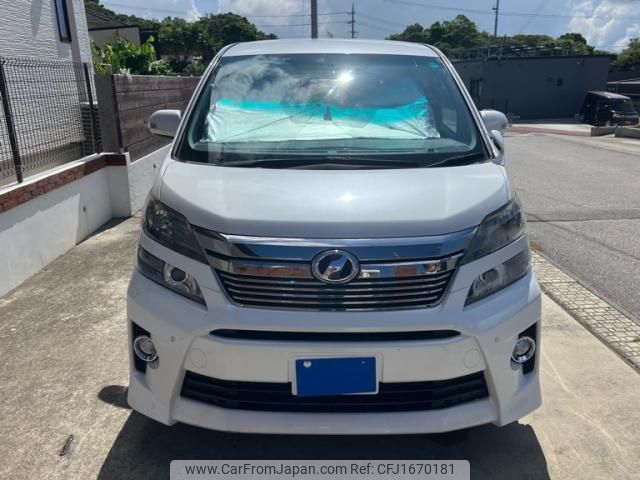 toyota vellfire 2014 CFJ1670181 image 1