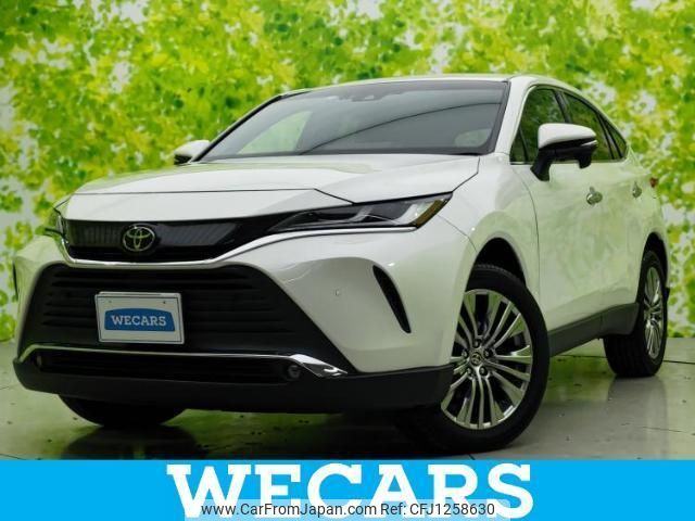toyota harrier 2022 quick_quick_6BA-MXUA80_MXUA80-0068711 image 1