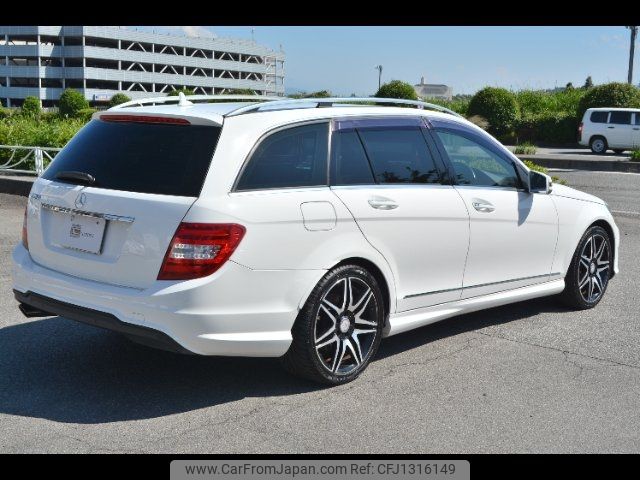 mercedes-benz c-class-station-wagon 2012 -MERCEDES-BENZ 【山梨 332ﾌ501】--Benz C Class Wagon 204249--2G025824---MERCEDES-BENZ 【山梨 332ﾌ501】--Benz C Class Wagon 204249--2G025824- image 2