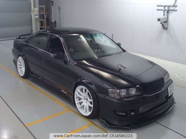 toyota chaser 1997 -TOYOTA 【岡崎 300ﾈ8512】--Chaser E-JZX100ｶｲ--JZX100-0037035---TOYOTA 【岡崎 300ﾈ8512】--Chaser E-JZX100ｶｲ--JZX100-0037035- image 1