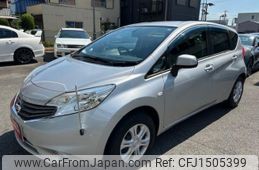 nissan note 2013 CFJ1505399