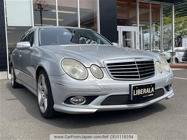mercedes-benz e-class 2007 -MERCEDES-BENZ--Benz E Class DBA-211054C--WDB2110542B154756---MERCEDES-BENZ--Benz E Class DBA-211054C--WDB2110542B154756- image 1