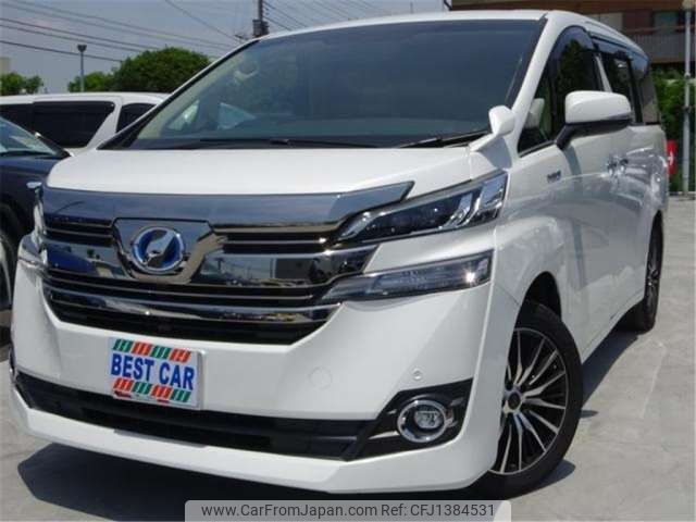 toyota vellfire 2016 -TOYOTA 【なにわ 352】--Vellfire AYH30W--AYH30-0027334---TOYOTA 【なにわ 352】--Vellfire AYH30W--AYH30-0027334- image 1