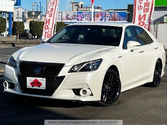 toyota crown 2015 -TOYOTA--Crown DAA-AWS210--AWS210-6096068---TOYOTA--Crown DAA-AWS210--AWS210-6096068- image 1