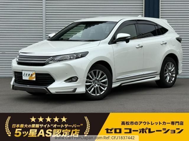 toyota harrier 2016 CFJ1837442 image 1