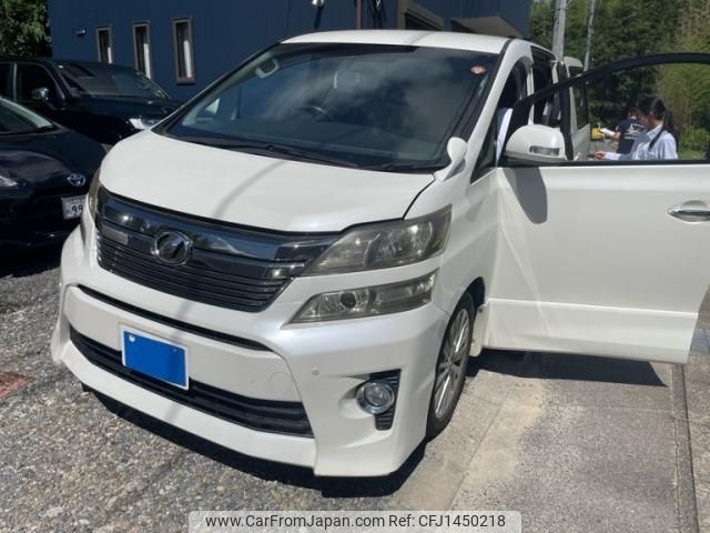 toyota vellfire 2012 -TOYOTA--Vellfire DBA-ANH25W--ANH25-8038318---TOYOTA--Vellfire DBA-ANH25W--ANH25-8038318- image 2