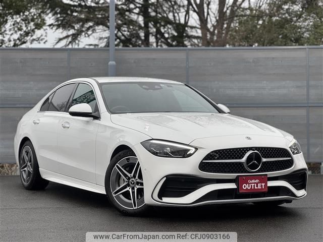 mercedes-benz c-class 2022 -MERCEDES-BENZ--Benz C Class 5AA-206041C--W1K2060412R046634---MERCEDES-BENZ--Benz C Class 5AA-206041C--W1K2060412R046634- image 1