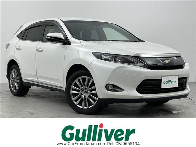 toyota harrier 2015 -TOYOTA--Harrier DBA-ZSU60W--ZSU60-0053576---TOYOTA--Harrier DBA-ZSU60W--ZSU60-0053576- image 1