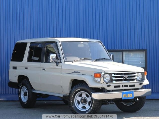 toyota land-cruiser 1998 -TOYOTA--Land Cruiser KC-HZJ77HV--HZJ77-0010046---TOYOTA--Land Cruiser KC-HZJ77HV--HZJ77-0010046- image 2