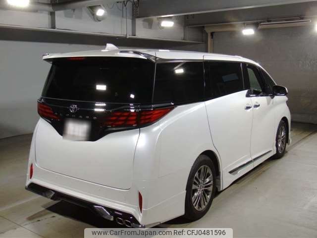 toyota alphard 2023 -TOYOTA 【京都 360ﾌ1110】--Alphard 3BA-AGH40W--AGH40-0006916---TOYOTA 【京都 360ﾌ1110】--Alphard 3BA-AGH40W--AGH40-0006916- image 2