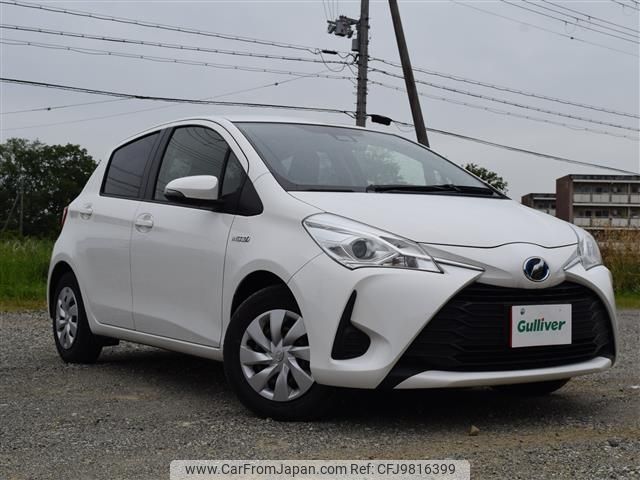 toyota vitz 2018 -TOYOTA--Vitz DAA-NHP130--NHP130-2038258---TOYOTA--Vitz DAA-NHP130--NHP130-2038258- image 1