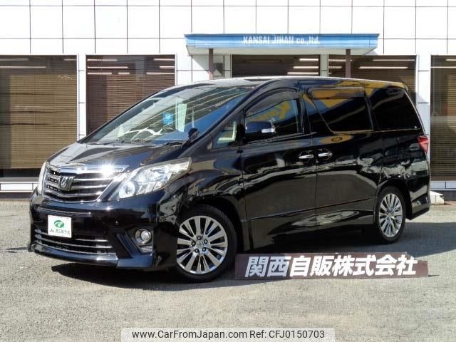 toyota alphard 2013 -TOYOTA--Alphard DBA-ANH20W--ANH20-8278531---TOYOTA--Alphard DBA-ANH20W--ANH20-8278531- image 1