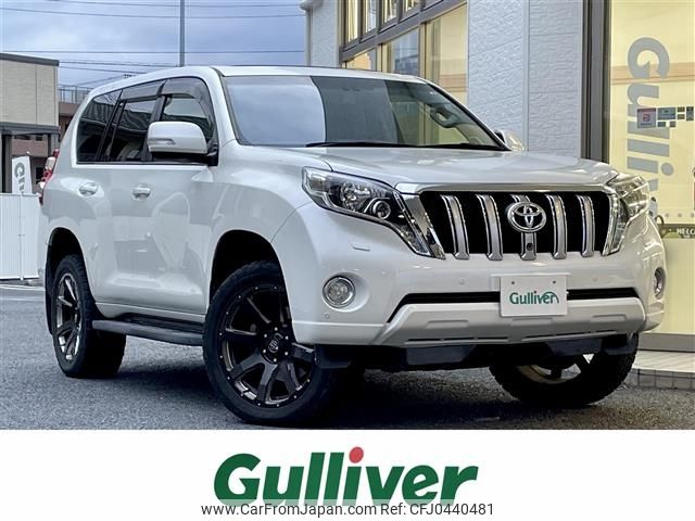 toyota land-cruiser-prado 2014 -TOYOTA--Land Cruiser Prado CBA-TRJ150W--TRJ150-0054050---TOYOTA--Land Cruiser Prado CBA-TRJ150W--TRJ150-0054050- image 1