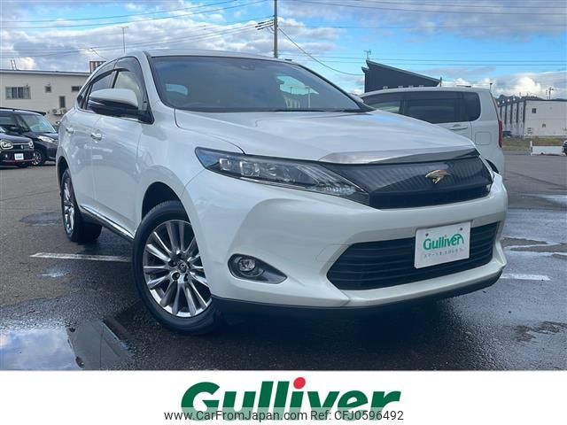 toyota harrier 2017 -TOYOTA--Harrier DBA-ZSU65W--ZSU65-0024581---TOYOTA--Harrier DBA-ZSU65W--ZSU65-0024581- image 1